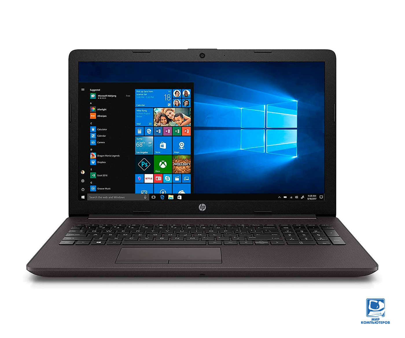 Ноутбук 15.6" HP 255 G7 (A4-9125/8Gb/SSD 256Gb/Radeon R3)(8MJ07EA)